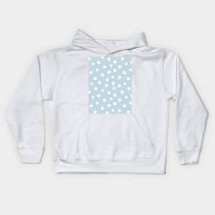 Floral millefleur pattern Kids Hoodie